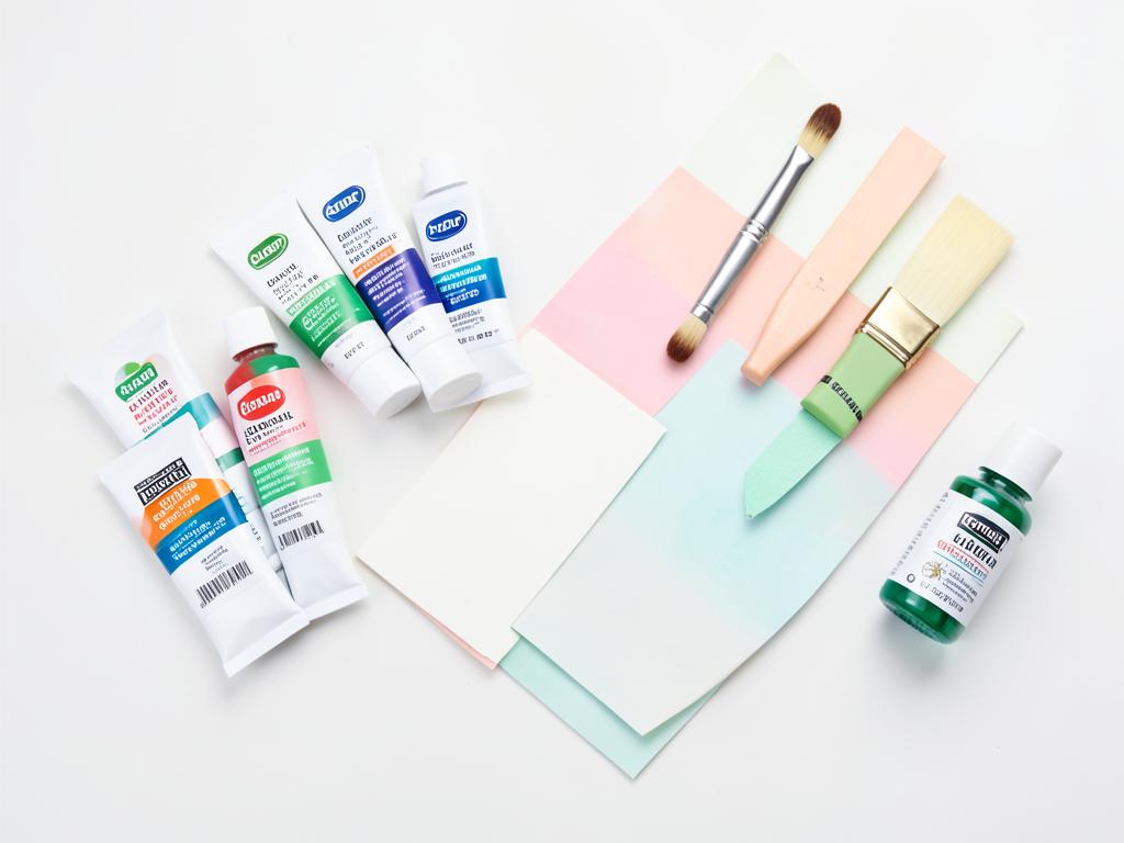 Acrylic Paint Set, 24 Colors, 2 oz Tubes